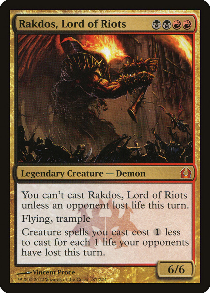 Rakdos, Lord of Riots [Return to Ravnica] | All Aboard Games
