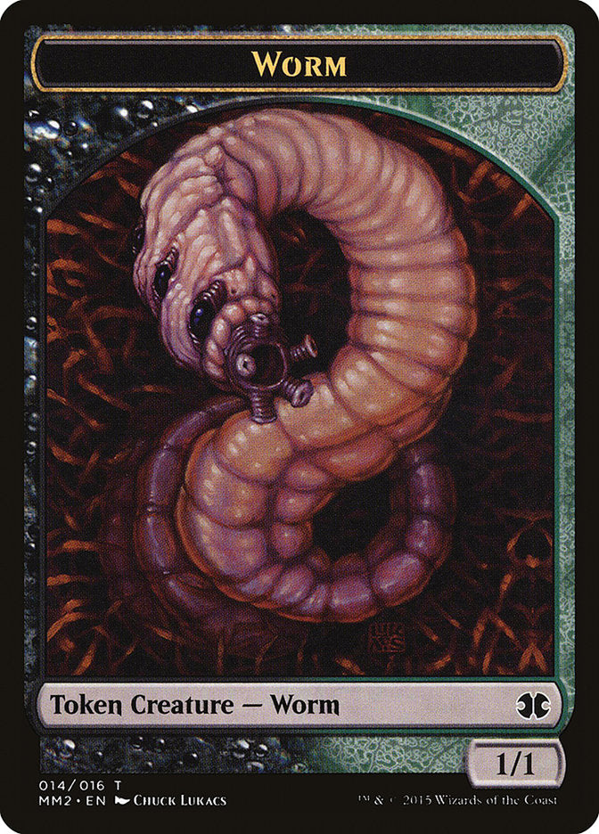 Worm [Modern Masters 2015 Tokens] | All Aboard Games