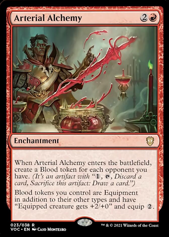 Arterial Alchemy [Innistrad: Crimson Vow Commander] | All Aboard Games