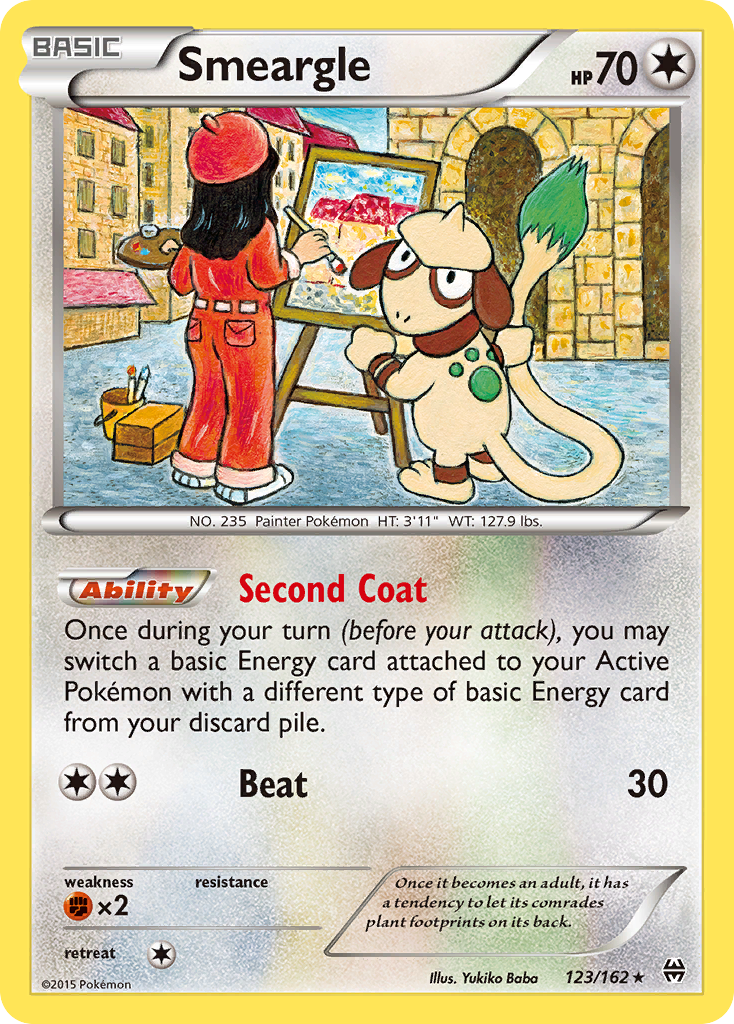 Smeargle (123/162) [XY: BREAKthrough] | All Aboard Games