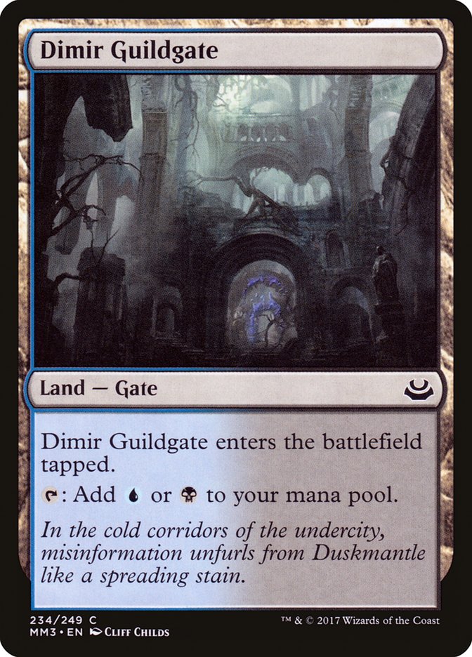 Dimir Guildgate [Modern Masters 2017] | All Aboard Games