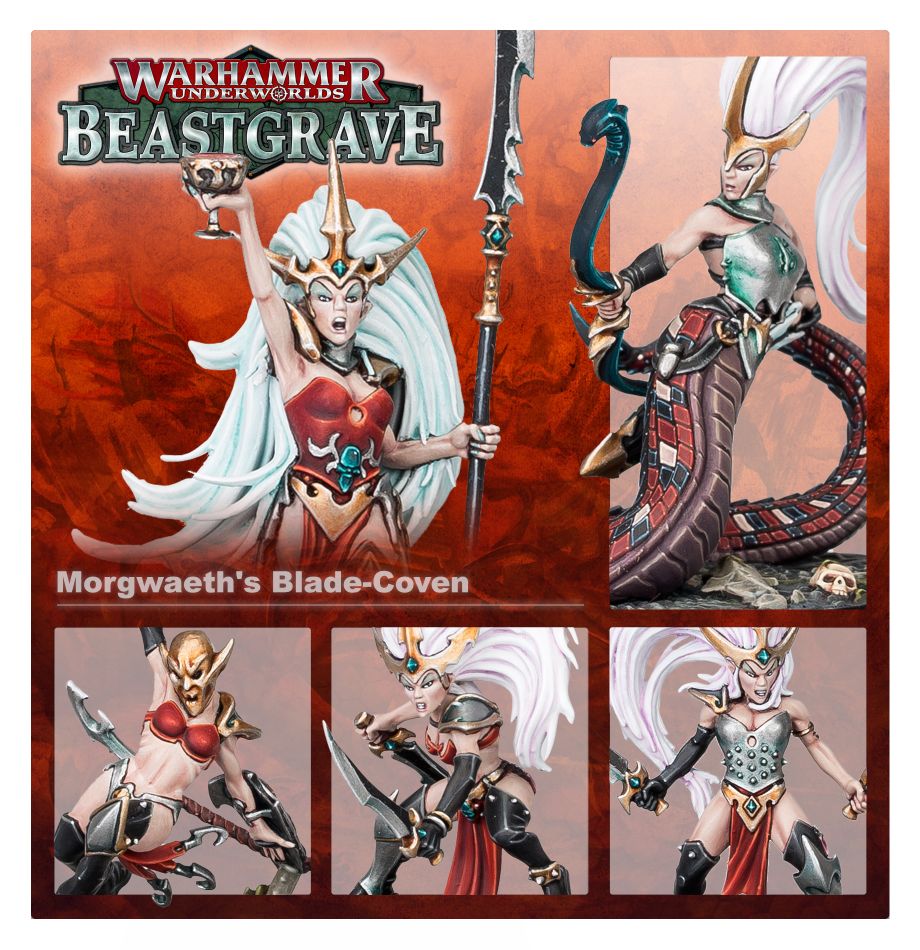 Warhammer - Underworlds: Beastgrave - Morgwaeth's Blade-coven | All Aboard Games