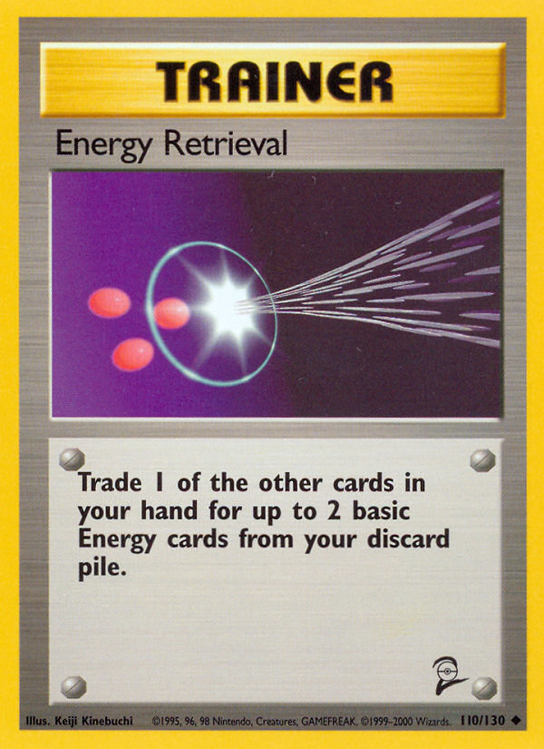 Energy Retrieval (110/130) [Base Set 2] | All Aboard Games