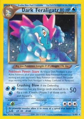 Dark Feraligatr (5/105) [Neo Destiny Unlimited] | All Aboard Games