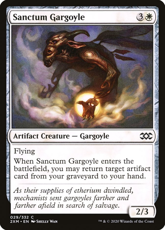 Sanctum Gargoyle [Double Masters] | All Aboard Games