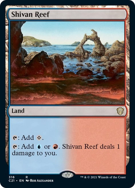 Shivan Reef [Commander 2021] | All Aboard Games