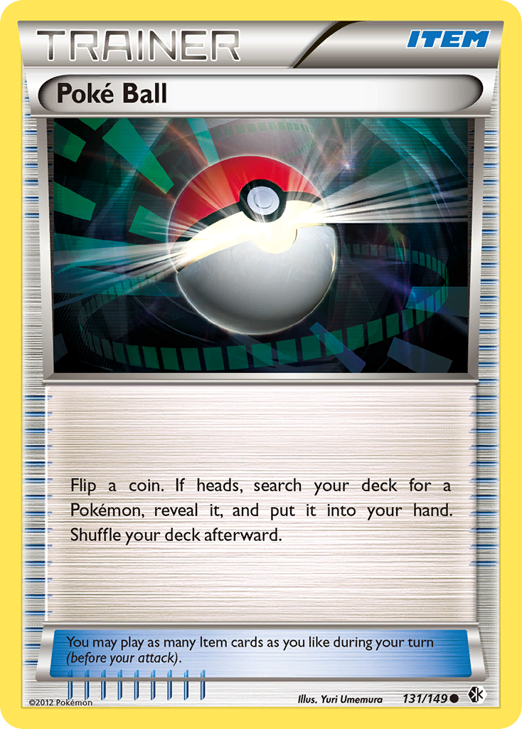 Poke Ball (131/149) [Black & White: Boundaries Crossed] | All Aboard Games