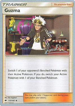 Guzma (115/147) (Infinite Force - Diego Cassiraga) [World Championships 2017] | All Aboard Games