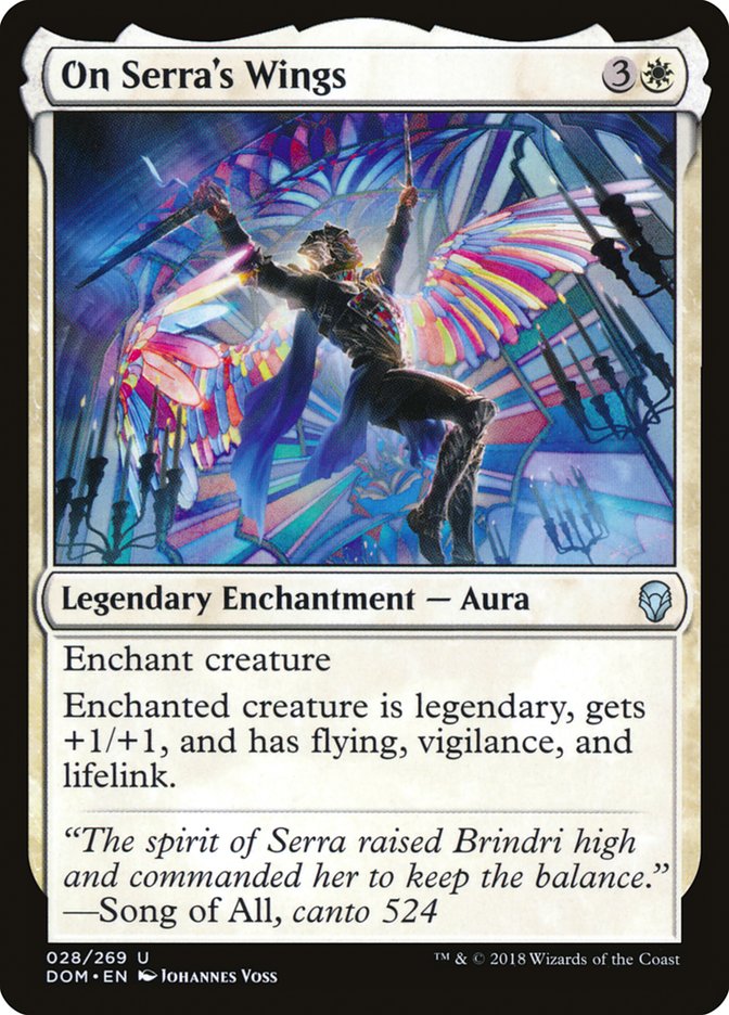 On Serra's Wings [Dominaria] | All Aboard Games