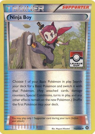 Ninja Boy (103/114) (League Promo) [XY: Steam Siege] | All Aboard Games