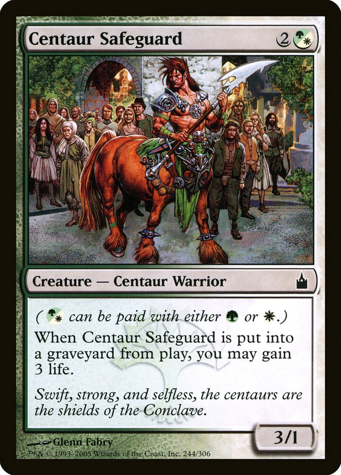 Centaur Safeguard [Ravnica: City of Guilds] | All Aboard Games