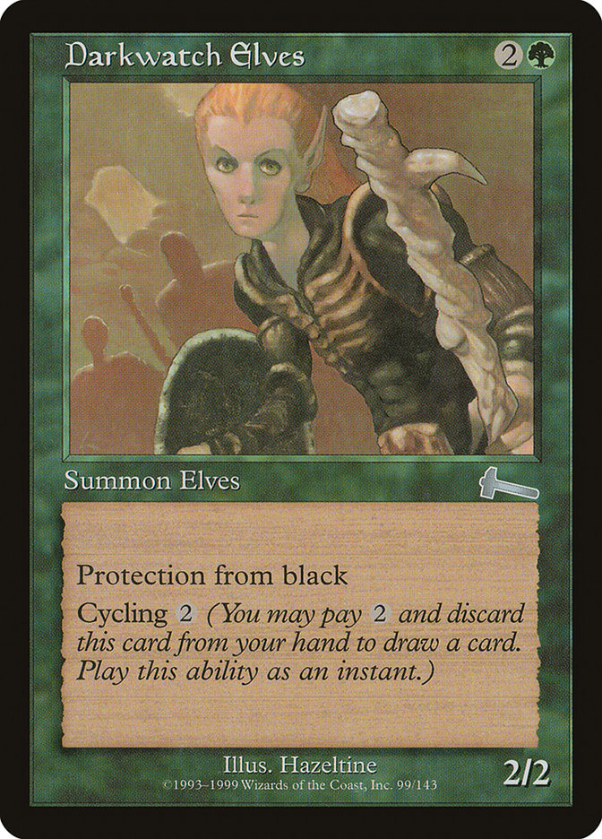 Darkwatch Elves [Urza's Legacy] | All Aboard Games