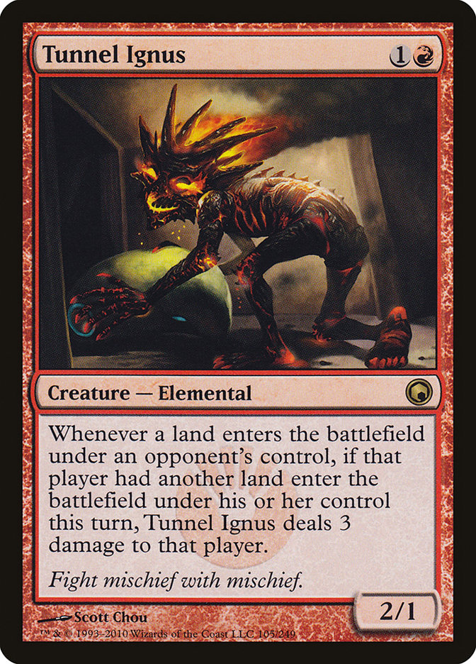 Tunnel Ignus [Scars of Mirrodin] | All Aboard Games