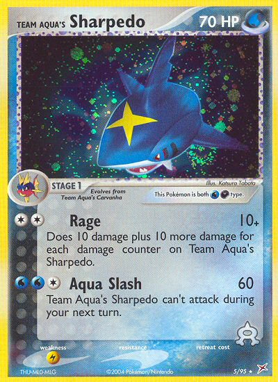 Team Aqua's Sharpedo (5/95) [EX: Team Magma vs Team Aqua] | All Aboard Games