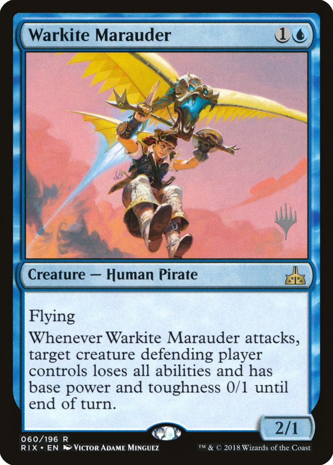 Warkite Marauder (Promo Pack) [Rivals of Ixalan Promos] | All Aboard Games