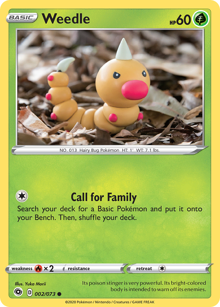 Weedle (002/073) [Sword & Shield: Champion's Path] | All Aboard Games