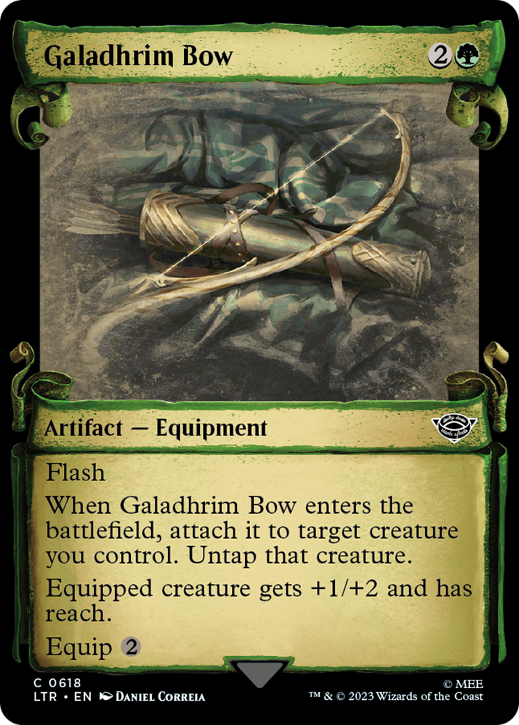 Galadhrim Bow [The Lord of the Rings: Tales of Middle-Earth Showcase Scrolls] | All Aboard Games