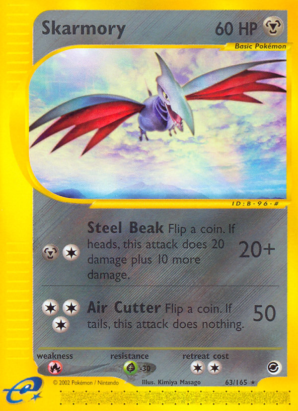 Skarmory (63/165) [Expedition: Base Set] | All Aboard Games