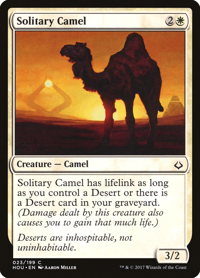 Solitary Camel [Hour of Devastation] | All Aboard Games