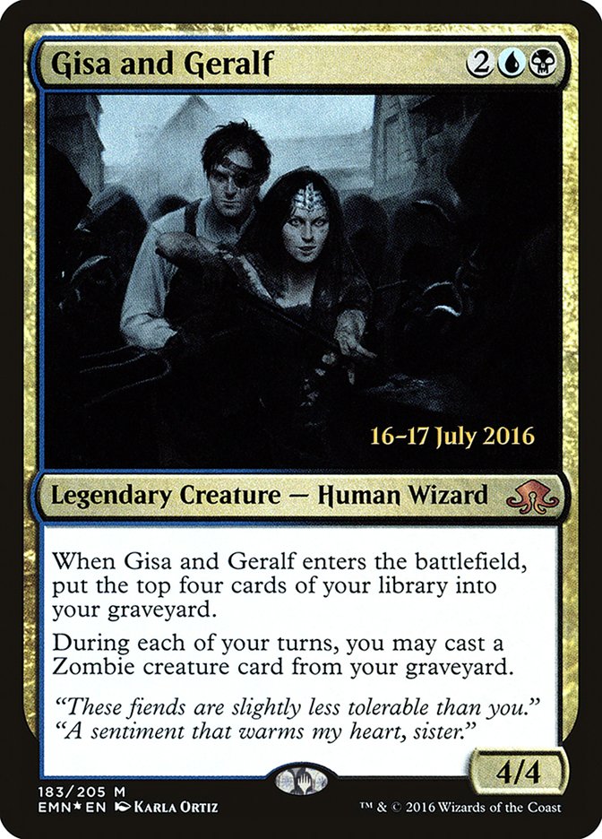 Gisa and Geralf  [Eldritch Moon Prerelease Promos] | All Aboard Games