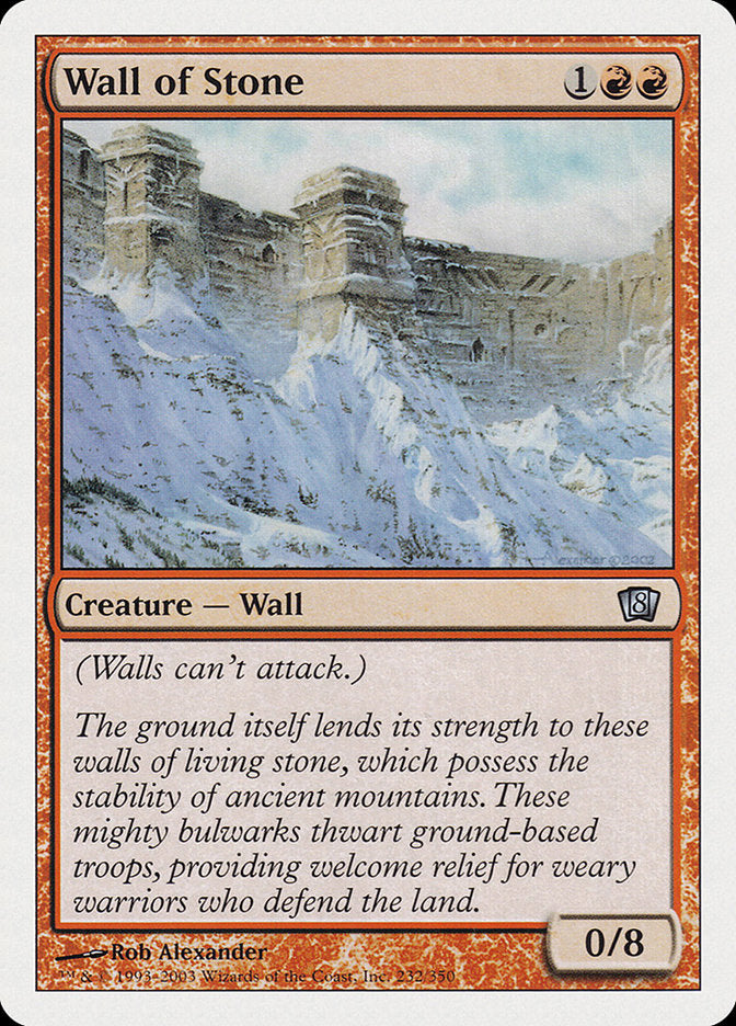 Wall of Stone [Eighth Edition] | All Aboard Games