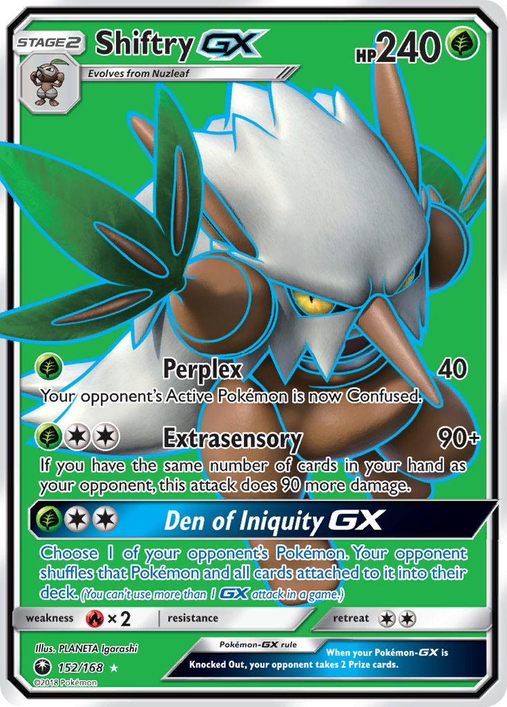 Shiftry GX (152/168) [Sun & Moon: Celestial Storm] | All Aboard Games