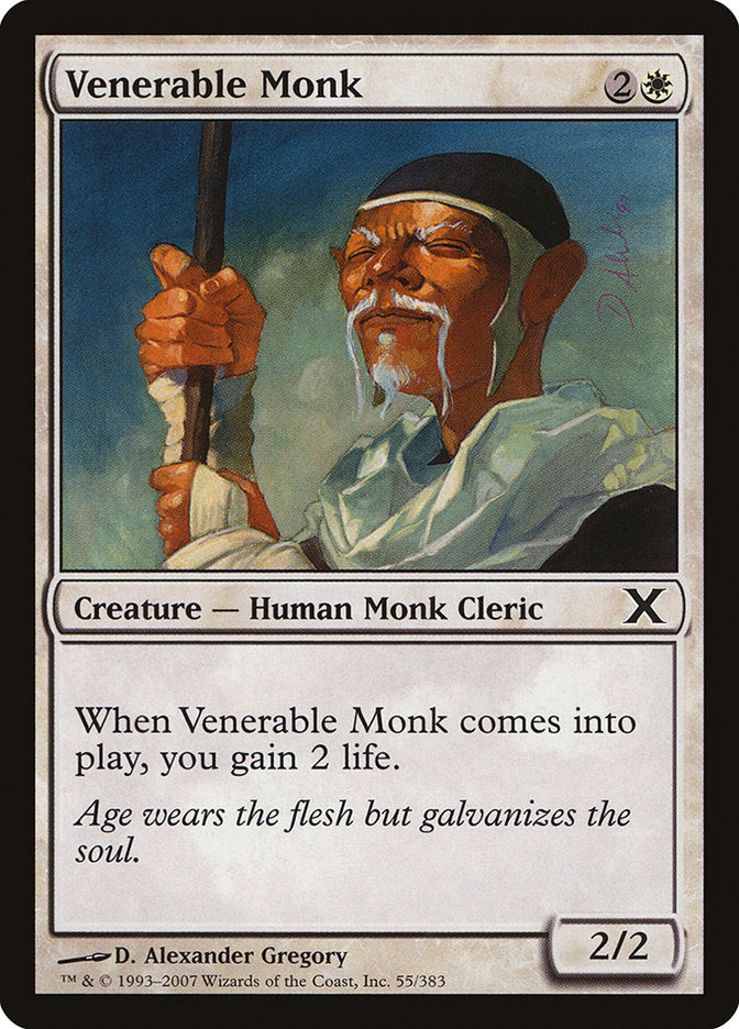 Venerable Monk [Tenth Edition] | All Aboard Games