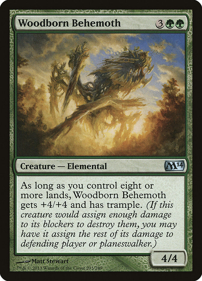 Woodborn Behemoth [Magic 2014] | All Aboard Games
