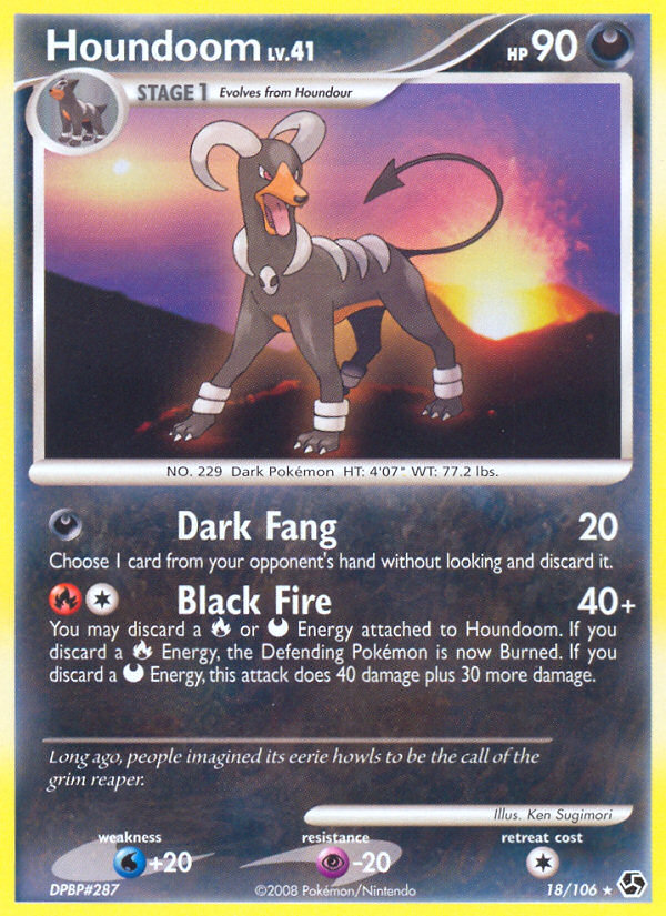 Houndoom (18/106) [Diamond & Pearl: Great Encounters] | All Aboard Games