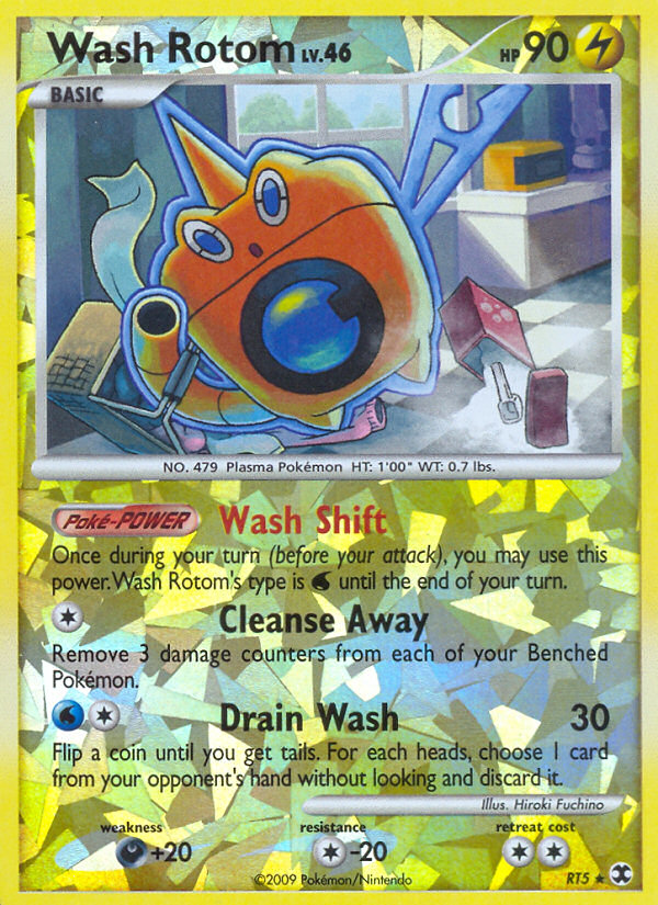 Wash Rotom (RT5) [Platinum: Rising Rivals] | All Aboard Games