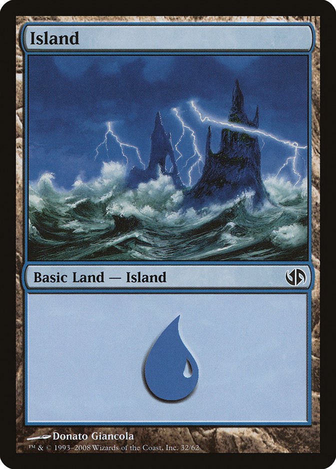 Island (32) [Duel Decks: Jace vs. Chandra] | All Aboard Games