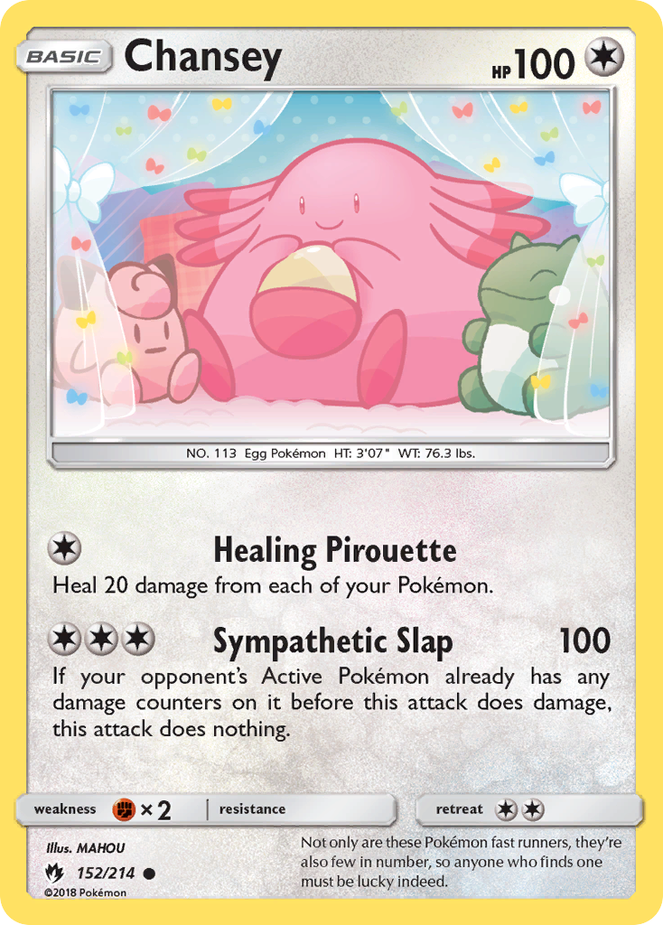 Chansey (152/214) [Sun & Moon: Lost Thunder] | All Aboard Games