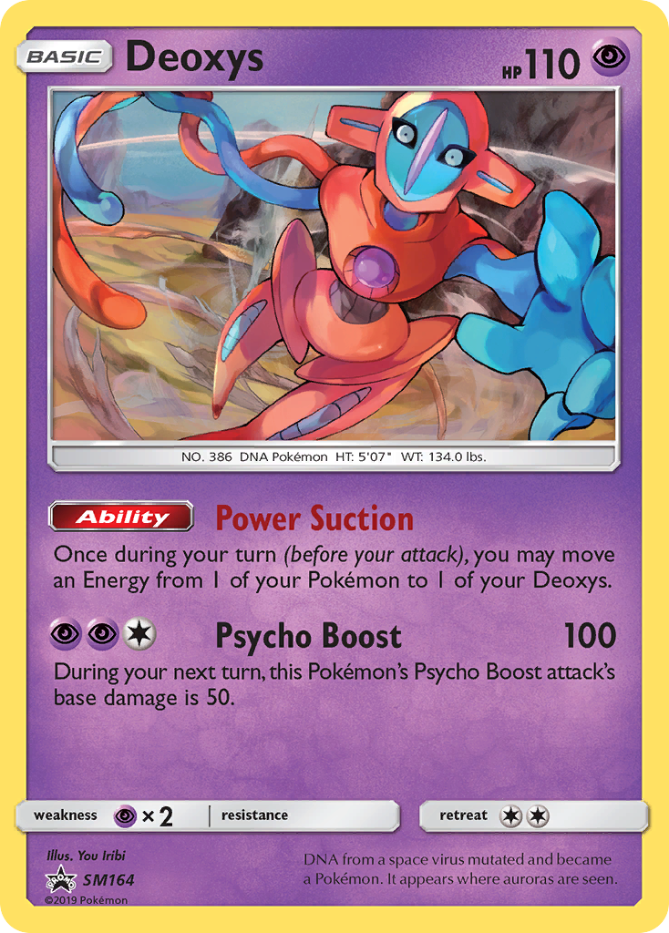 Deoxys (SM164) [Sun & Moon: Black Star Promos] | All Aboard Games