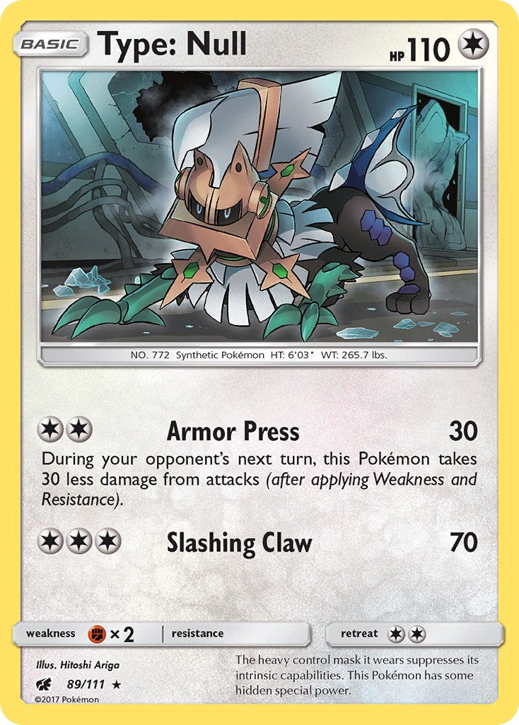 Type: Null (89/111) (Theme Deck Exclusive) [Sun & Moon: Crimson Invasion] | All Aboard Games