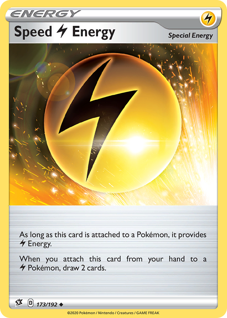 Speed Lightning Energy (173/192) [Sword & Shield: Rebel Clash] | All Aboard Games