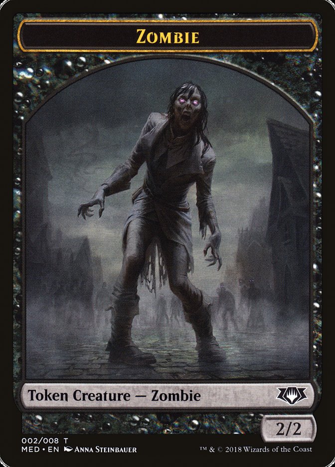 Zombie [Mythic Edition Tokens] | All Aboard Games