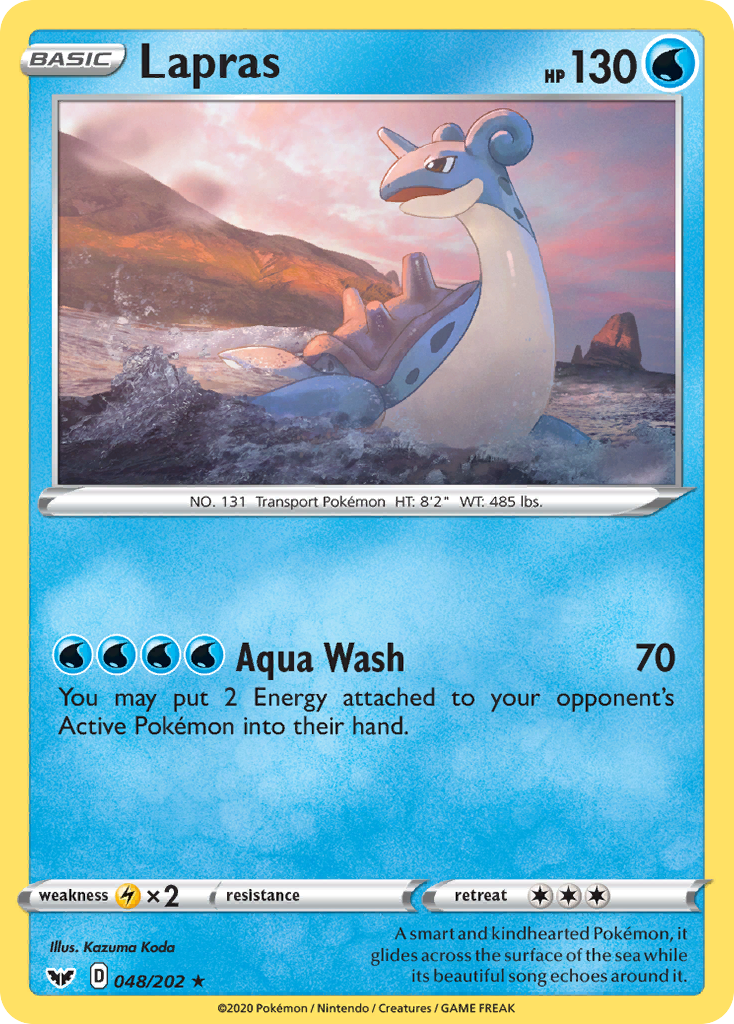 Lapras (048/202) [Sword & Shield: Base Set] | All Aboard Games