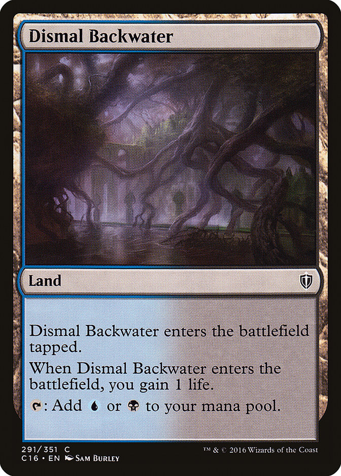 Dismal Backwater [Commander 2016] | All Aboard Games
