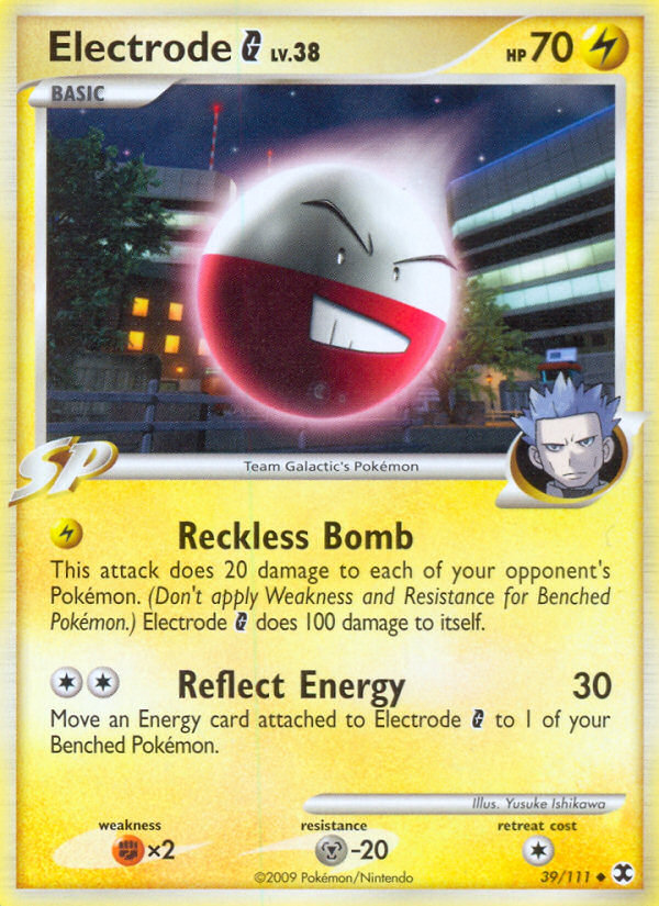 Electrode G (39/111) [Platinum: Rising Rivals] | All Aboard Games