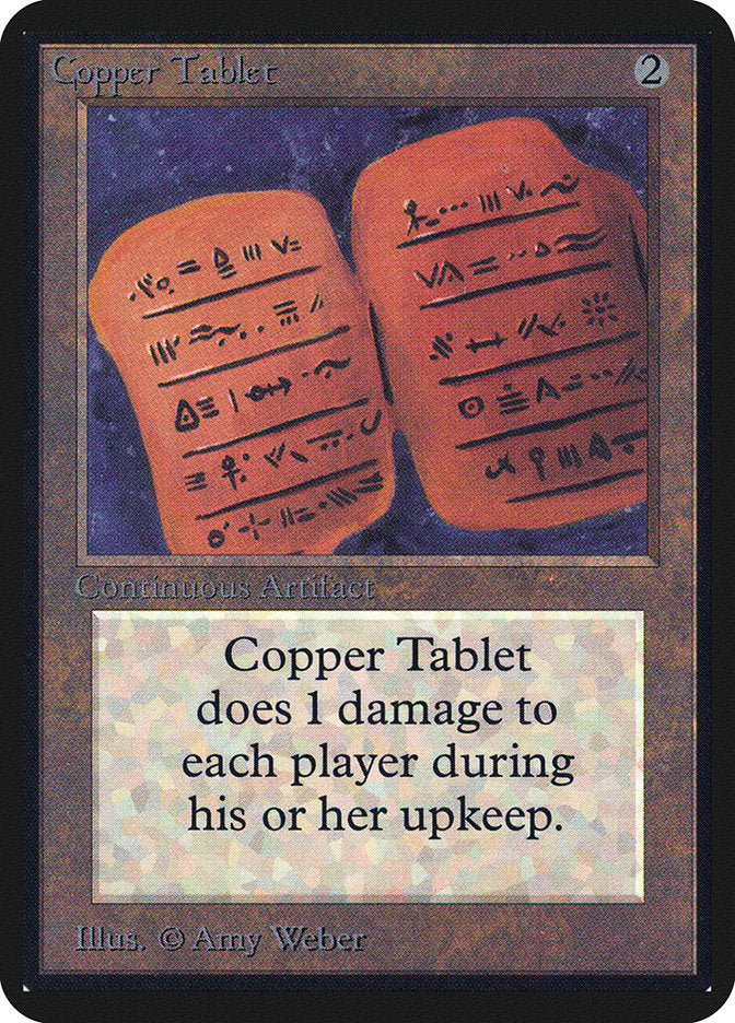 Copper Tablet [Limited Edition Alpha] | All Aboard Games