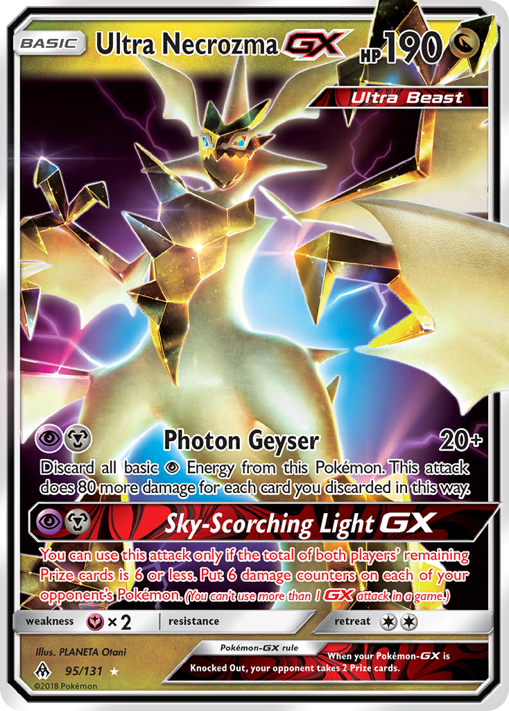 Ultra Necrozma GX (95/131) [Sun & Moon: Forbidden Light] | All Aboard Games