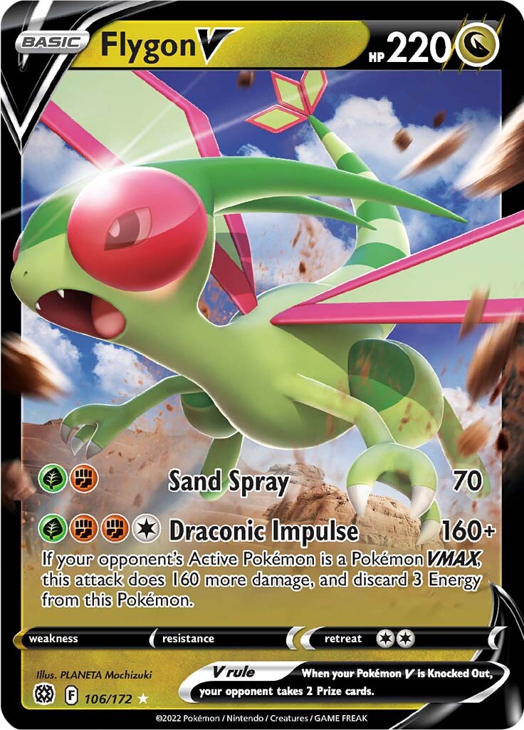 Flygon V (106/172) [Sword & Shield: Brilliant Stars] | All Aboard Games