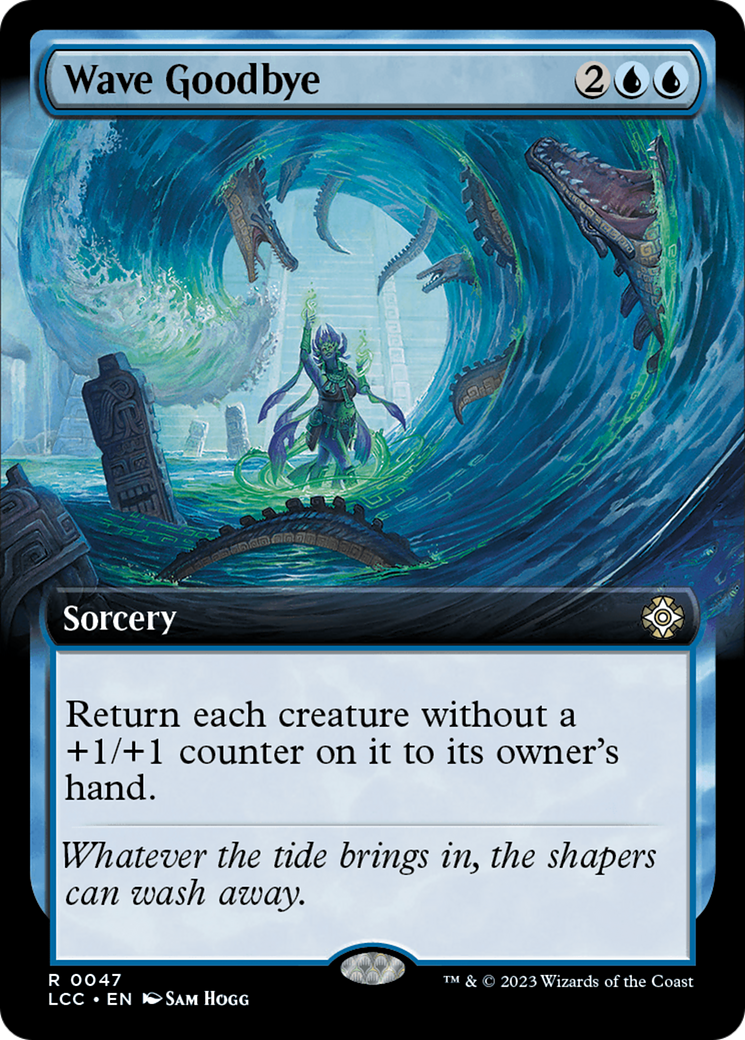 Wave Goodbye (Extended Art) [The Lost Caverns of Ixalan Commander] | All Aboard Games