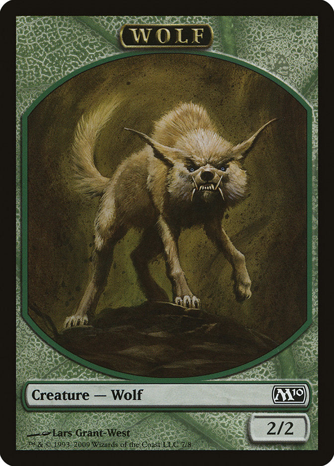 Wolf [Magic 2010 Tokens] | All Aboard Games