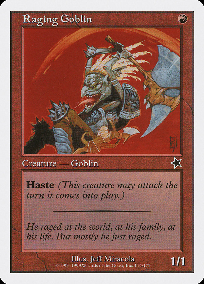 Raging Goblin [Starter 1999] | All Aboard Games
