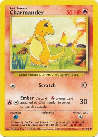 Charmander (46/102) [Base Set Unlimited] | All Aboard Games