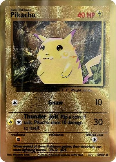 Pikachu (58/102) (Celebrations Metal Card) [Celebrations: 25th Anniversary] | All Aboard Games