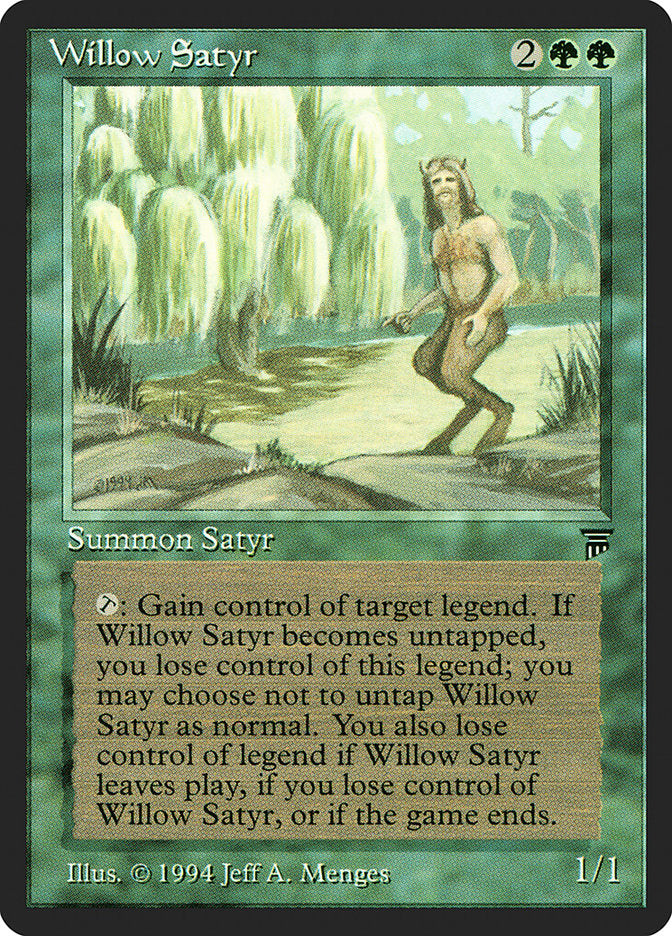 Willow Satyr [Legends] | All Aboard Games