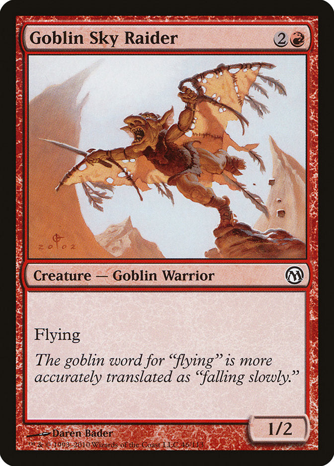 Goblin Sky Raider [Duels of the Planeswalkers] | All Aboard Games