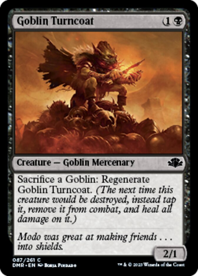 Goblin Turncoat [Dominaria Remastered] | All Aboard Games